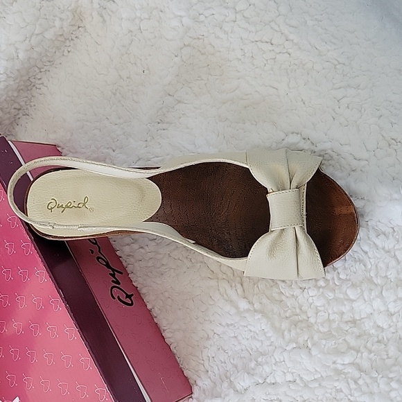 Qupid High heels Off White Sandals - Picture 2 of 5
